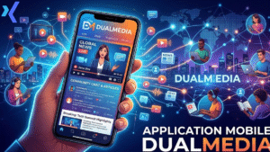 application mobile dualmedia