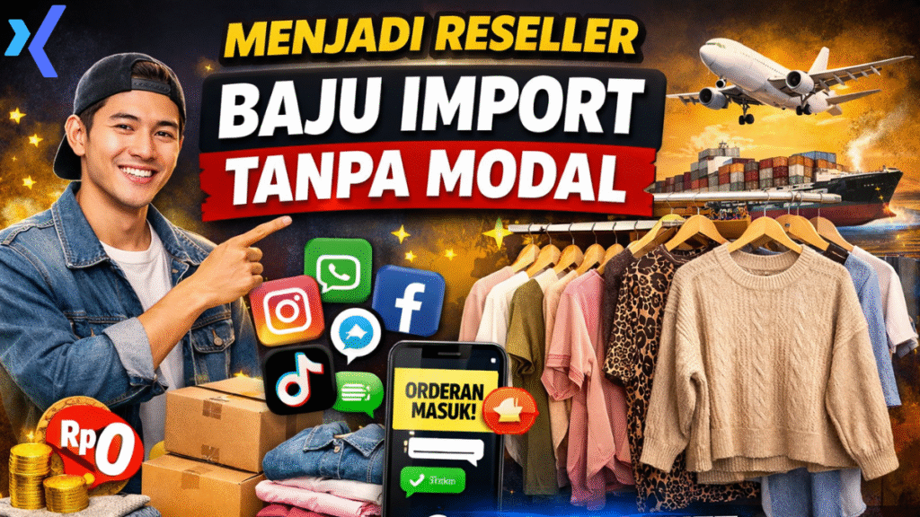 Menjadi Reseller Baju Import Tanpa Modal Socialdarknet